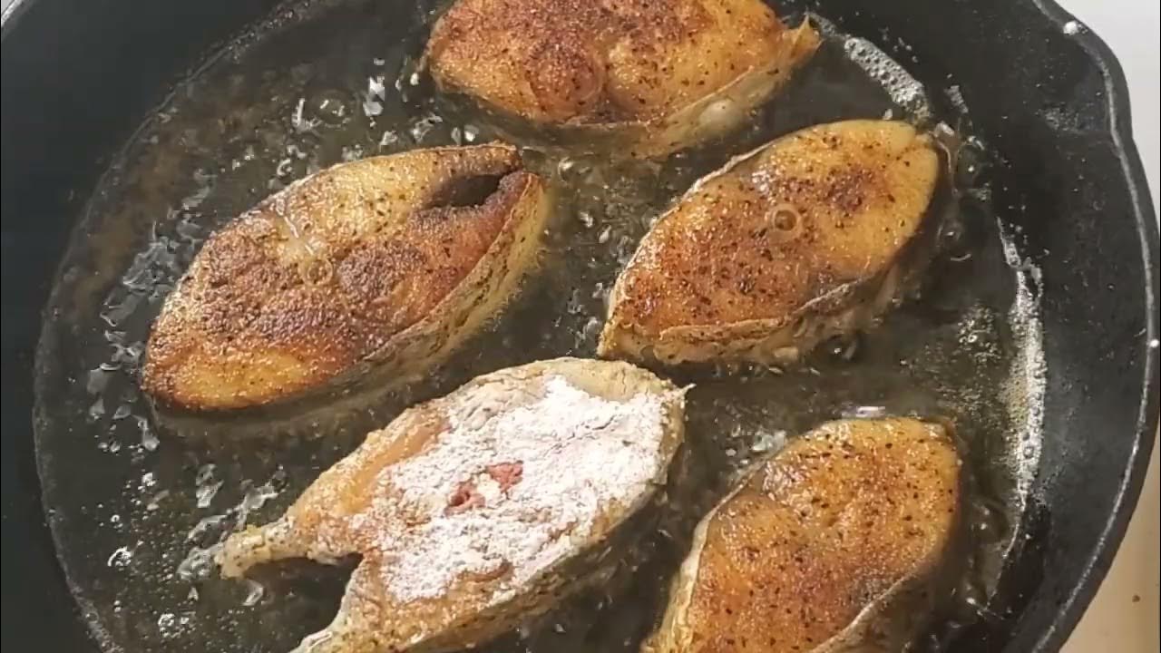 How To Fry King Fish Steaks 🐟 Something Better 🌟 Jamaican Food 🇯🇲 YouTube