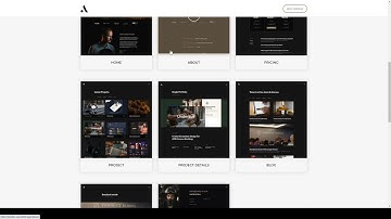 Andle - Vue Portfolio Template vue minimal portfolio vue cv