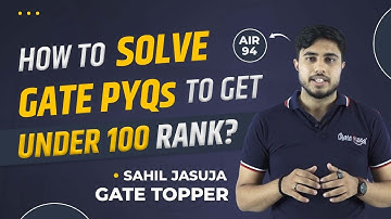 How to Solve Gate PYQs to get Under 100 Rank? | Gate PYQs | Gate at Zeal
