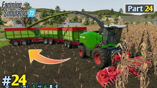 Fs23 Part 24 | Farming simulator 23 mobile Gameplay corn harvest #24