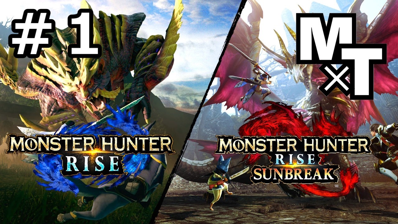 #1【縦横無尽に駆け回れ！】サフィ,ぎんの「モンスターハンターライズ / サンブレイク」