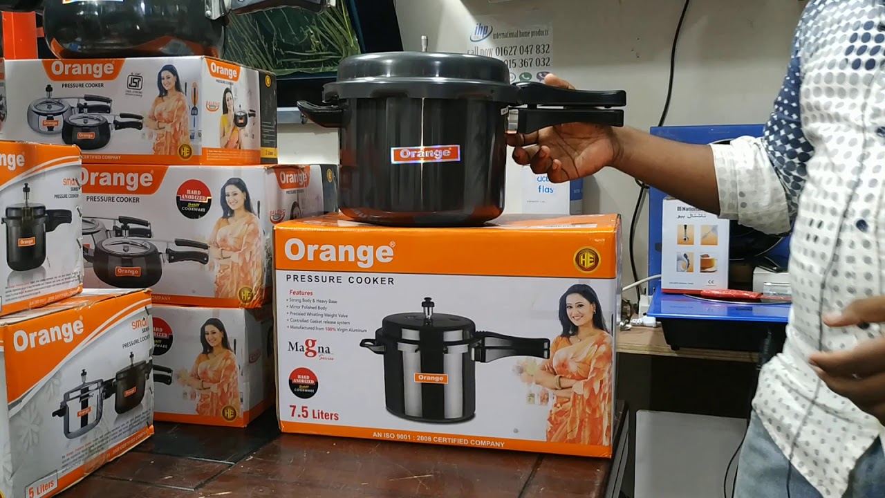 Orange হার্ড এনাডাইস প্রেসার কুকারের দাম/Orange pressure Cooker price