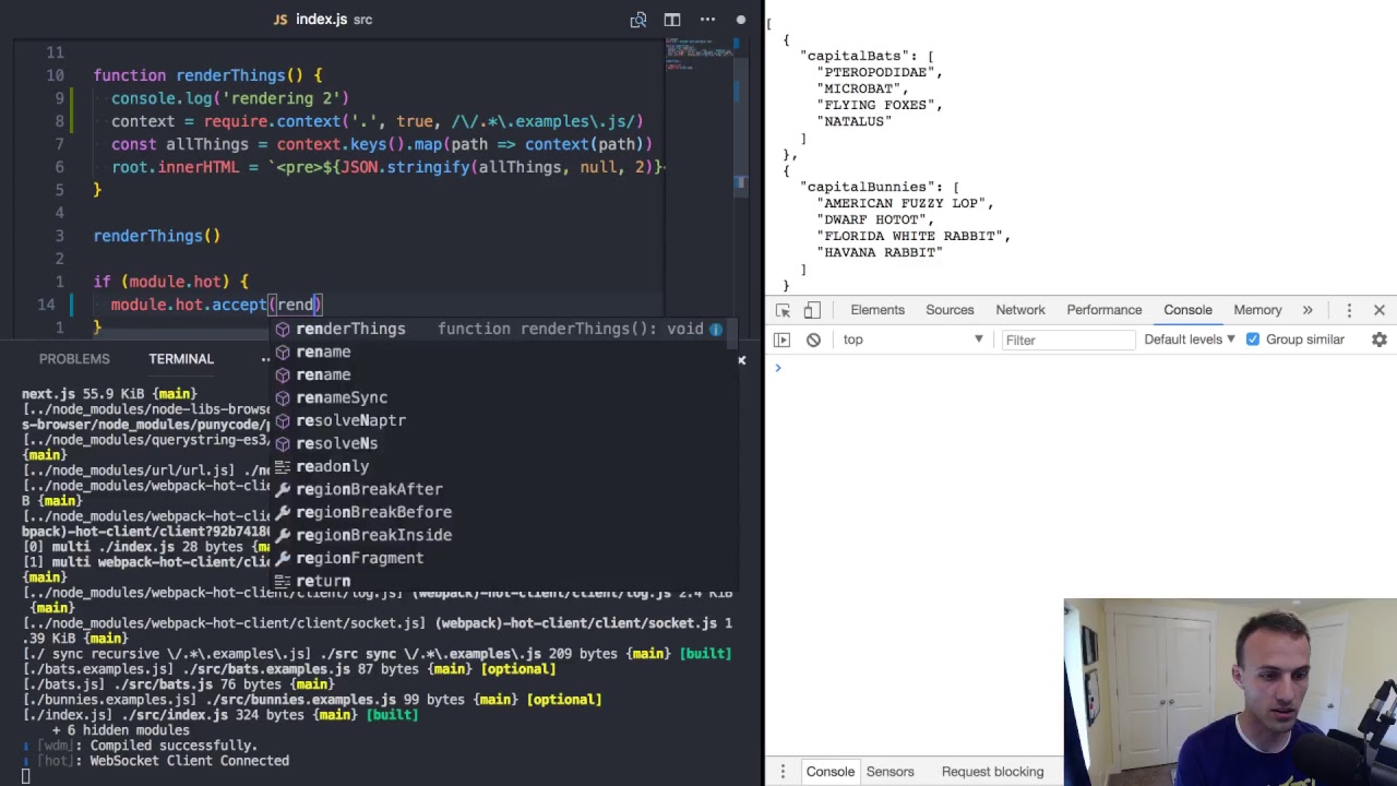 Enable Dynamic Hot Module Replacement With Webpack