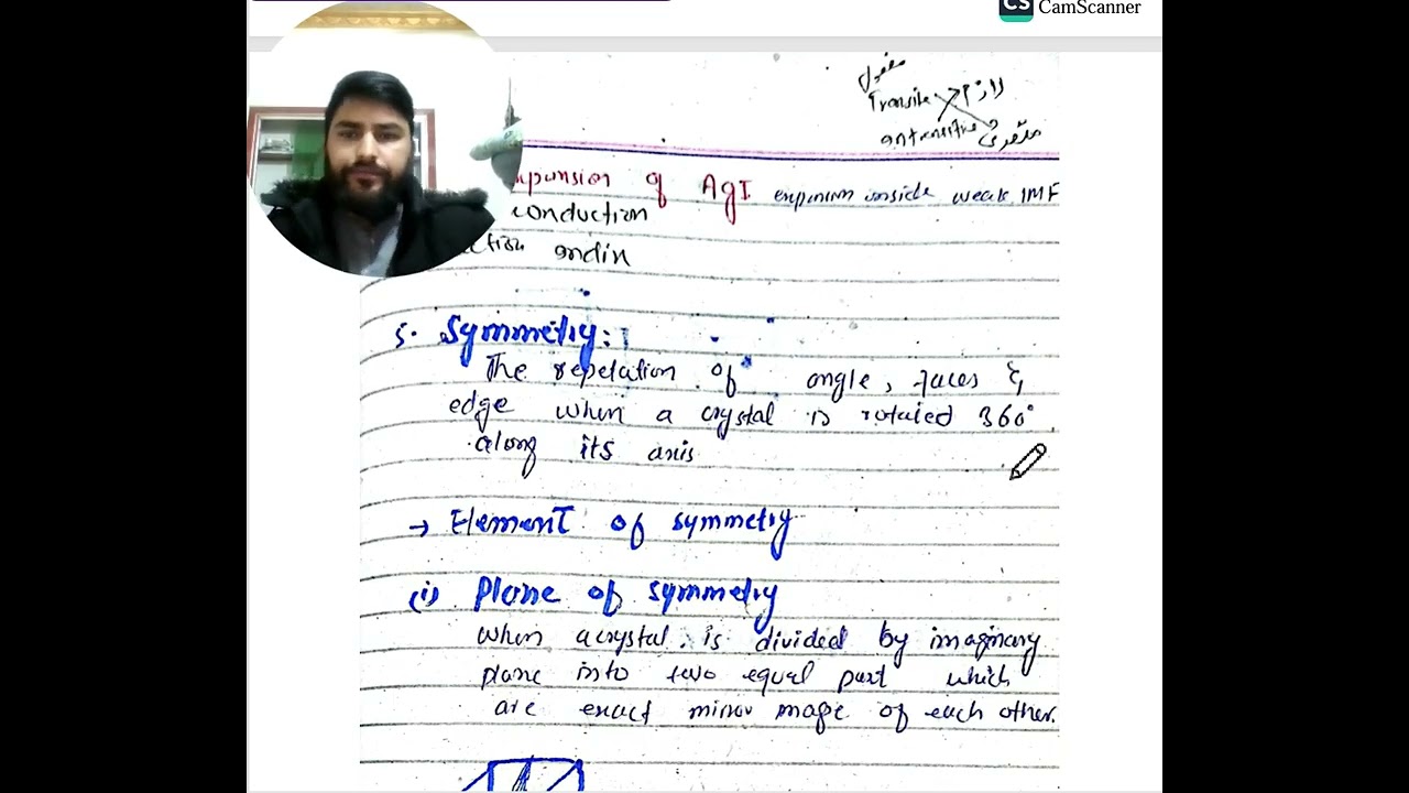 One complete shot on 3rd state of matter Solid 1st year chemistry kpk