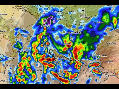 Καιρός: Νέα ισχυρή κακοκαιρία, πανελλαδική, από Πέμπτη