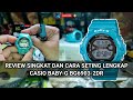 REVIEW SINGKAT DAN CARA SETING LENGKAPCASIO BABY-G BG6903-2DR