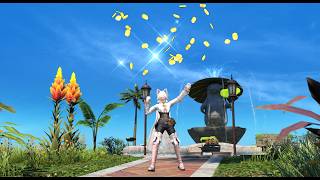 FFXIV | Water Otter Fountain | Island Sanctuary | Landmark