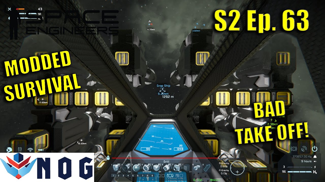 Lets Play Space Engineers Modded Survival S2 Ep63 | Whoopsie Daisies ...