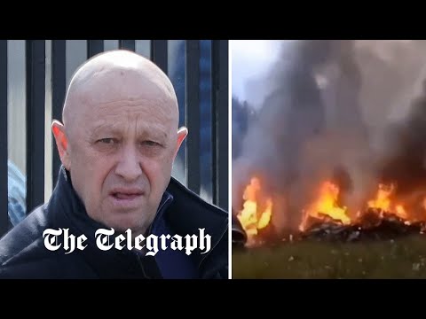 Wagner's Yevgeny Prigozhin reportedly 'onboard': Wreckage of plane crash near Moscow