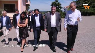 Pedro Passos Coelho no distrito de Aveiro e Viseu