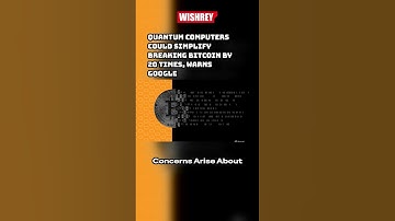 Quantum Computing & Its Threat to Bitcoin - #shorts #cryptography