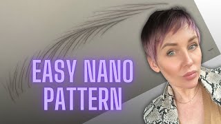 Basic Machine Nano Hair Stroke Brow  Full Tutorial