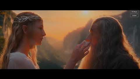 Hobbit Konsey Galadriel ve Sauron
