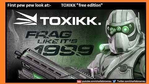 TOXIKK Gameplay  "free edition" - Bootcamp Bot match