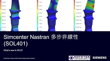 3 分鐘看懂 Simcenter NASTRAN 2512  非線性更新：效能、焊球模擬、SCD5 格式 合研科技代理