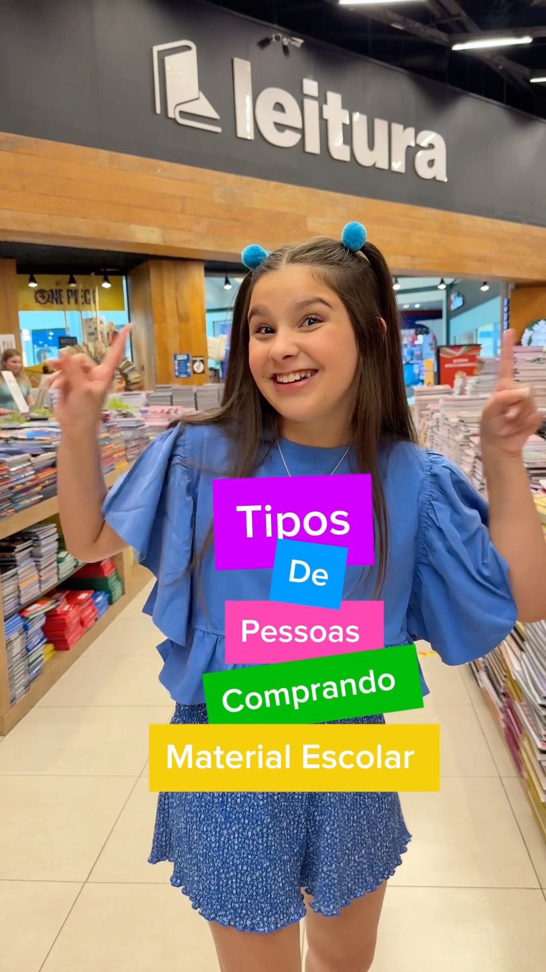 TIPOS DE PESSOAS COMPRANDO MATERIAL ESCOLAR