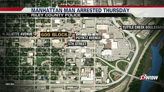 Manhattan man arrested for aggravated assault, cruelty to animals