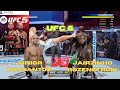 EA SPORTS UFC 5 GAMEPLAY/JUNIOR DOS SANTOS VS JAIRZINHO ROZENSTRUIK FULL FIGHT#ufc5 #ps5