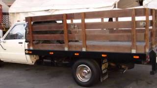 TOYOTA I TON DUALLY FLATBED GREATEST LITTLE TRUCK EVER BUILT