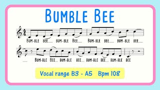 Build Vocal Agility Fast with the Bumble Bee Exercise