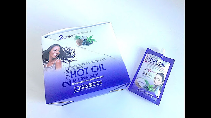 2chic hot oil hair treatment