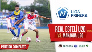 🔴 EN VIVO ⚽️ Futbol de Nicaragua | Managua U20 🆚 Real Estelí U20 | Apertura 2023 - Final Ida