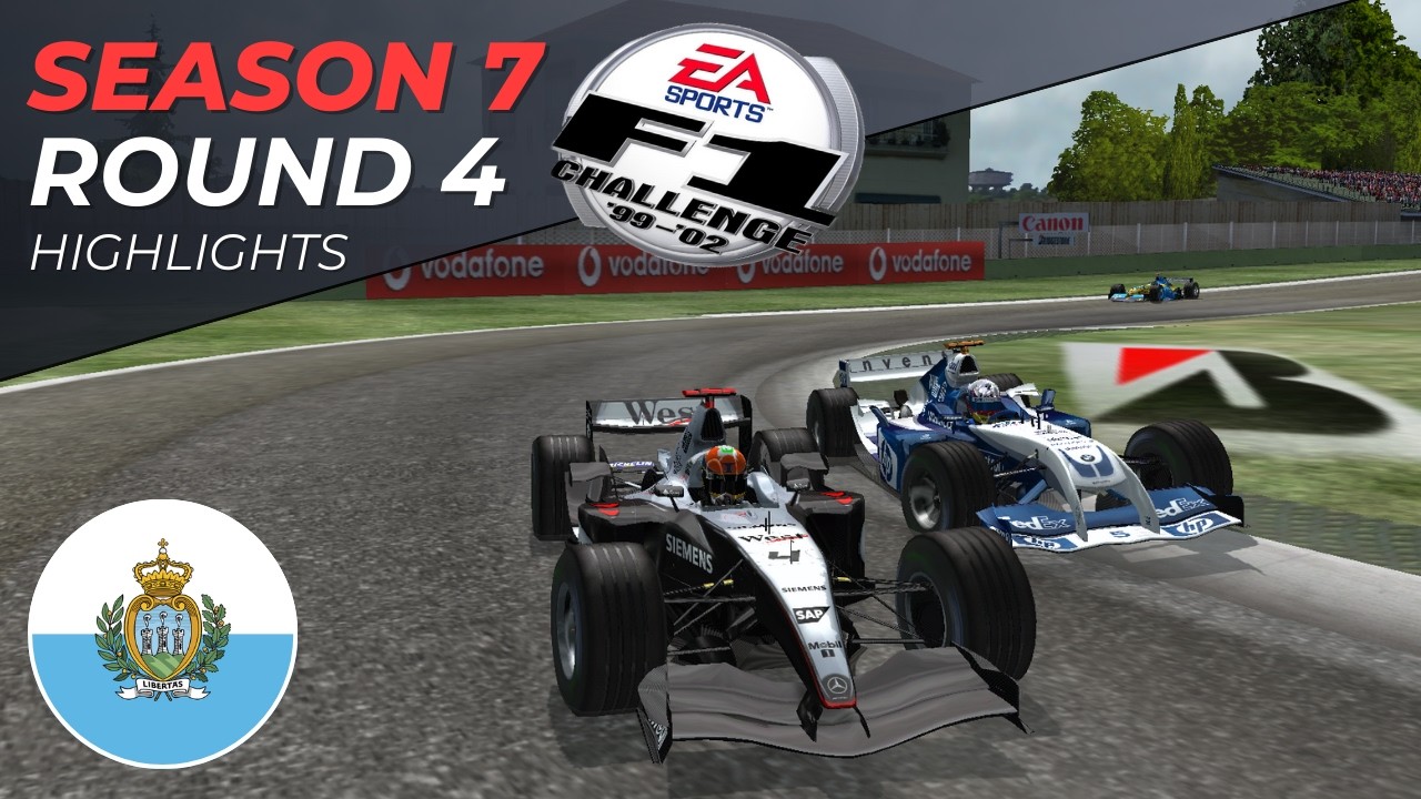 F1 Challenge '99-'02 | Season 7 | Round 4 (HIGHLIGHTS) - YouTube