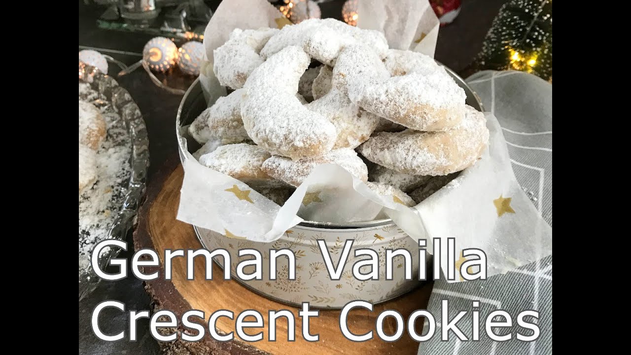 German Vanilla Crescent Cookies Vanillekipferl YouTube german-vanilla-crescent-cookies-vanillekipferl-youtube