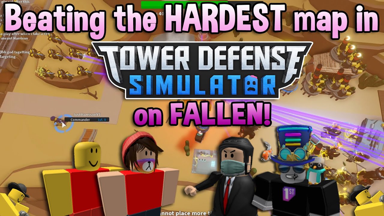 Tower Defense Simulator Fallen King Roblox Code