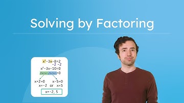 Solving by Factoring - Solve Quadratics Using the Zero Product Property