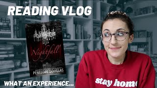 Dark Romance Reading Vlog | Nightfall by Penelope Douglas