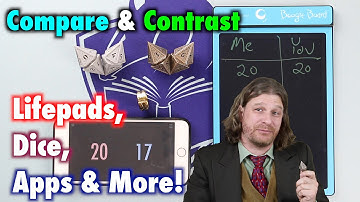 MTG - A Review of Lifepads, Dice, Counters and Apps for Magic: The Gathering