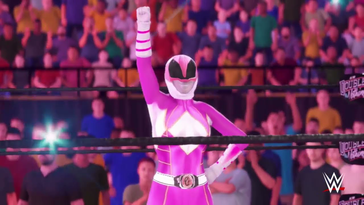 WWE 2K22:Yellow Ranger vs Pink Ranger