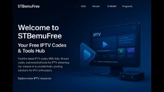 Best Free Xtream M3U Codes 2025 Xtream - M3U - Stbemu تحديث يومي لأكواد Xtream M3U المجانية
