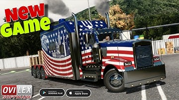 Truck Simulator Drive USA: EVO by Ovilex Software First Gameplay  (Android and iOS)