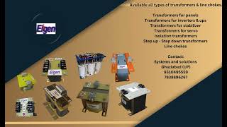 Elgen transformers - Product family.