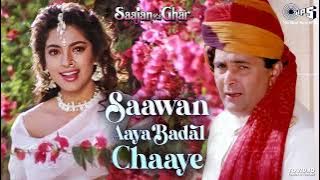 Saawan Aaya Baadal Chaaye Saajan Ka Ghar Rishi Kapoor, Juhi Chawla Kumar Sanu, Sadhana Sargam