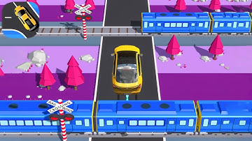 Traffic Run All Levels Android IOS Game - Car traffic Run Car Flip and Jumping Realistic Stunts