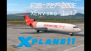 FJS 727-200F for X Plane 11 + Xenviro 1.17