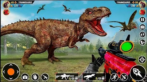 Real Dinosaur Hunter 3D Game – Android Gameplay