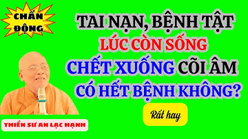 Bệnh Tật ở CÕI TRẦN, Ch.ế.t về CÕI ÂM Có hết Bệnh không? Thiền Sư An Lạc Hạnh Giải Đáp Rất Hay!