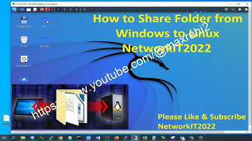 How to Create Share Folder in Kali Linux to copy file from Windows  - Quick Lab Guide