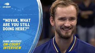 Daniil Medvedev On-Court Interview | 2023 US Open Final