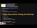 Building a Todo List (DOM scripting only) Part 2 | Exploring JavaScript Day 32 | @ScratchStart00