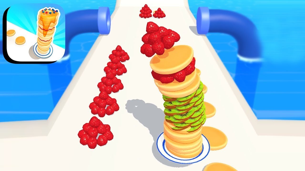✅ PANCAKE 🥞 RUN | MAX ⏯️ LEVEL | MIND RELAXING GAMES