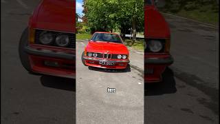 We did this! 🎉🥳 #youtubeshorts #retrocars #bmwcar #redcar#vlog