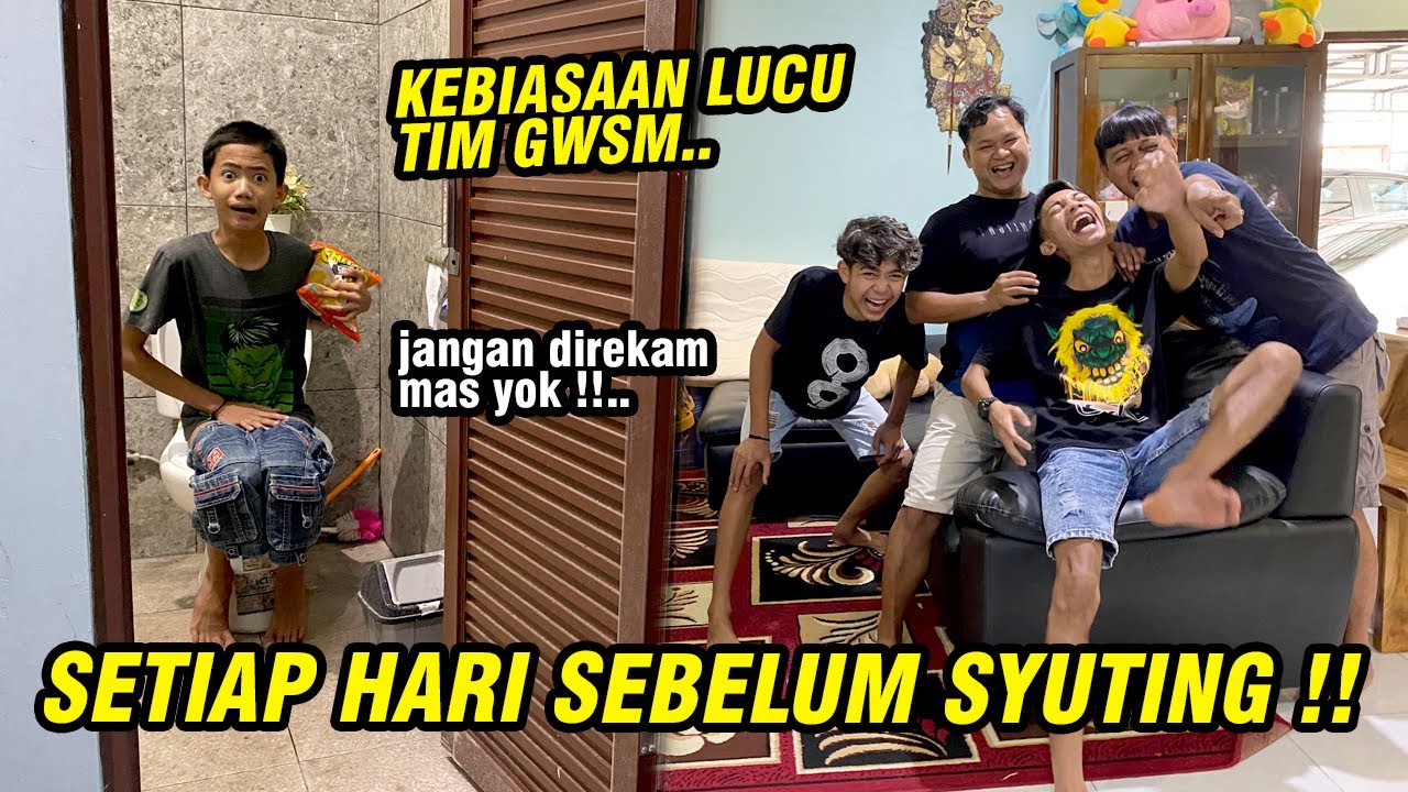 KELAKUAN LUCU SEBELUM SYUTING !! Gak bakalan ada yang tau kalau gak direkam