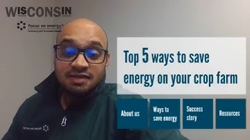 Top 5 Ways to Save Energy on Your Crop Farm