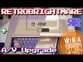 Atari 400 Retrobriting Disaster 😱 & Fix? + A/V Upgrade | Win A Desolderer!