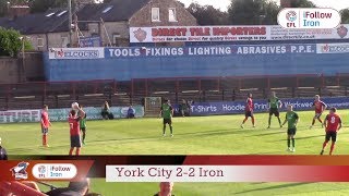 Highlights York City 2-2 Iron
